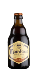 Cerveza de abadía belga Maredsous 8 Brune